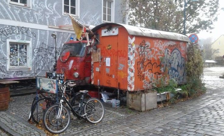 Die Bike Kitchen Linz macht Halt am Unterkagererhof. Foto: Klaus Weger