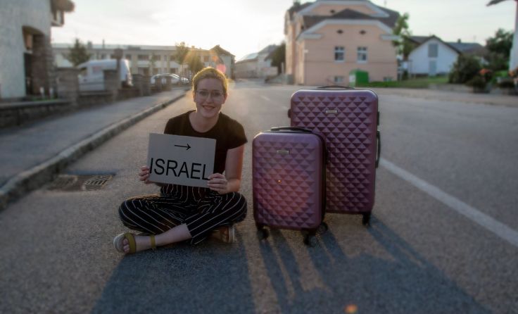 Die Koffer von Miriam Pühringer stehen bereit für ihr Auslandsjahr in Israel. Foto: privat