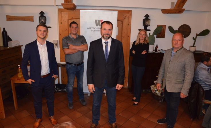 Das neue Team des Wirtschaftsbundes Neufelden. Foto: WB Rohrbach/Gierlinger