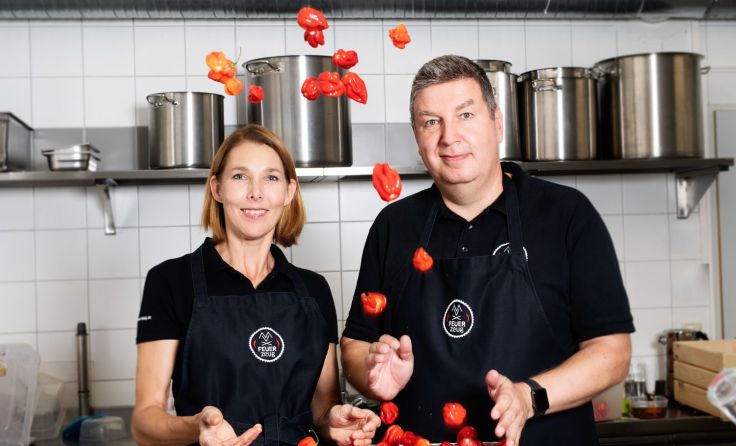 Ulrike und Christian Dlapka haben ihre Leidenschaft in Chilis gefunden. Foto: MuehlviertlerFeuerzeug