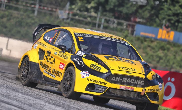 Alois Höller führ mit seinem Ford Fiesta 4x4 den 2. Platz ein. (Foto: Tomschi)