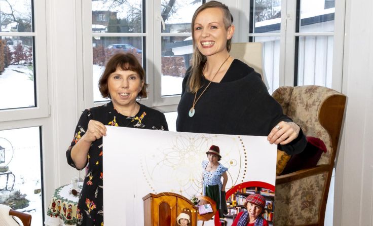Ursula Autengruber-Putz (l.) mit mOnA – Monika Maria Rieger (Foto: Fotografie by mOnA)