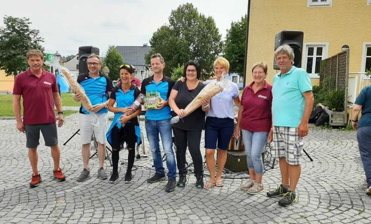 Siegreiche Teilnehmer des Knittelturniers. Foto: Gemeinde Schenkenfelden