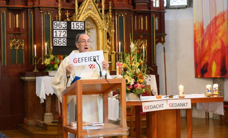 In der Pfarrkirche St. Marien wurde auf die 3Gs eingegangen. Foto: Thomas Markowetz
