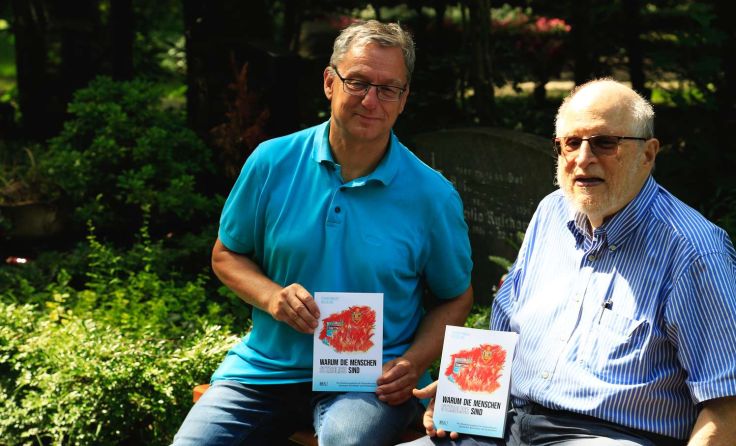 Walter Lanz und Stephen Sokoloff geben Einblicke im ABC Ansfelden. Foto: Duschlbauer