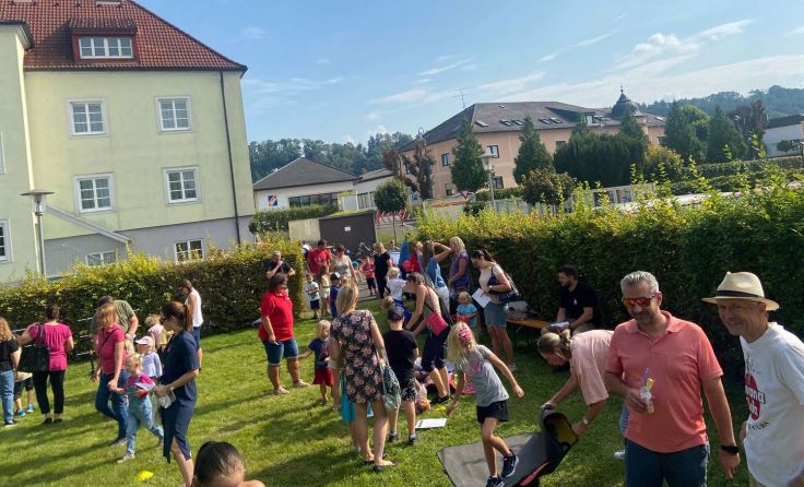 Spiel und Spaß gab es für die Kinder zum Ferienabschluss. Foto: Gemeinde Pucking