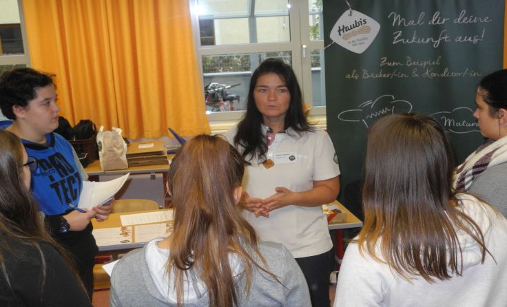 Regina Günther (Haubi), Schüler der PTS. Foto: Johann Pöcksteiner ZVG