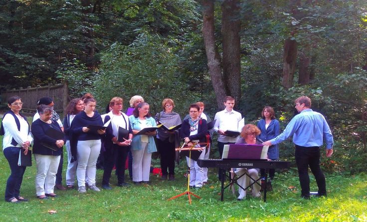 Musik im Grünen ist immer ein besonderes Erlebnis.