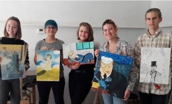 Vernissage der Malakademie im Waidhofner Rathaus