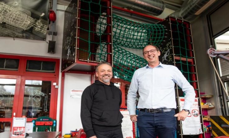Andreas Hafner und Andreas Weber. Foto: AVIA GD