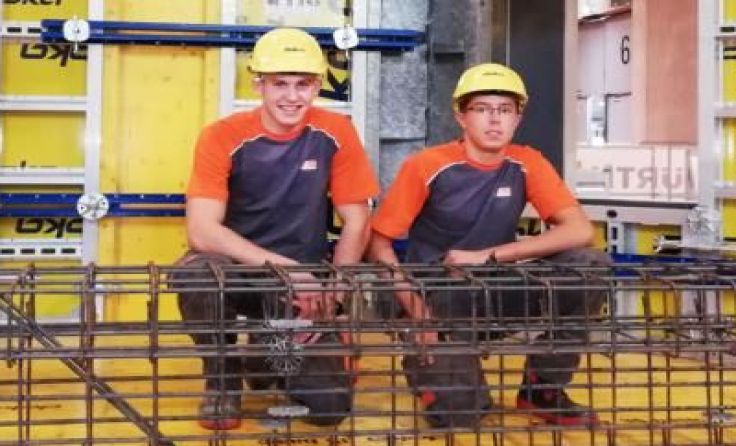Die Vizestaatsmeister Christopher Kurz und Benedikt Kapeller. Foto: Leyrer + Graf