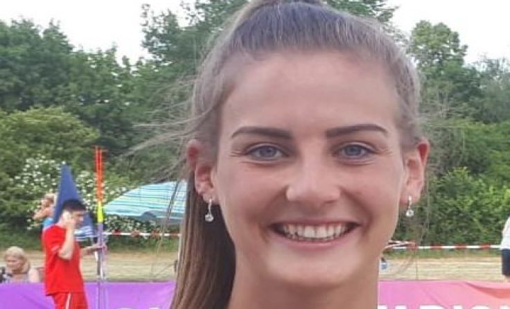 Doppel-Landesmeisterin Patricia Madl. 