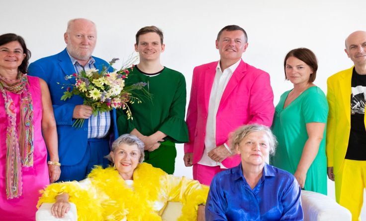 Die Darsteller der Theatergruppe Andorf freuen sich auf zahlreiche Besucher.