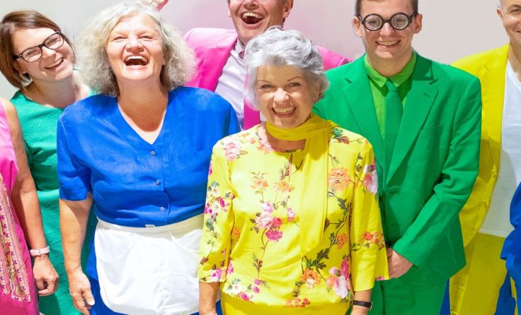 Die Aufführungen der Theatergruppe Andorf garantieren einen Angriff auf die Lachmuskeln. 
