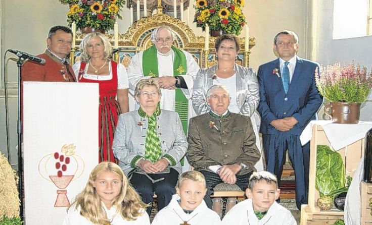 Im Rahmen des Erntedankfestes wurden in Stadl die Jubelpaare gefeiert. (Fotos: Privat)