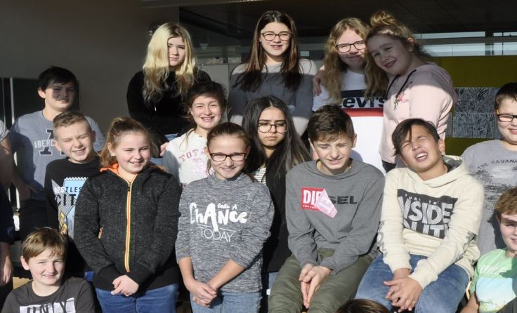 Taufkirchens Schüler sind nun Milch-Experten. (Foto: NMS Taufkirchen)