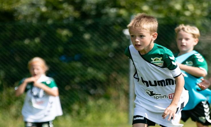 2019 finden zum zweiten Mal die Wikinger Kids Fußballcamps der SV Ried statt. Foto: SVR/Scharinger