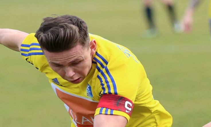 Micheldorf (Blaue Dressen) ging gegen Marchtrenk leer aus. (Foto: Dietmaier)