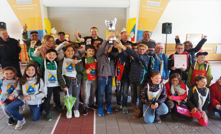 Der Sieg ging an die vierte Klasse der Volksschule Riedau. (Foto: OÖ Zivilschutz)