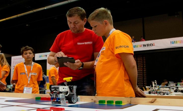 Der LEGO-Wettbewerb findet in Schärding statt. (Foto: WRO)
