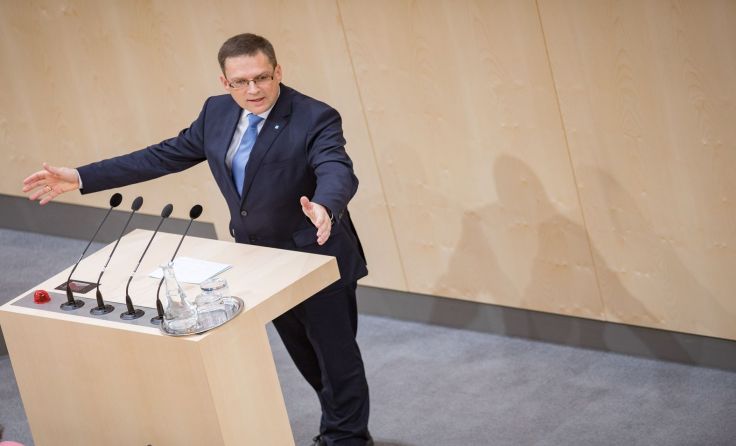 ÖVP-Klubobmann August Wöginger (Foto: Jakob Glaser)
