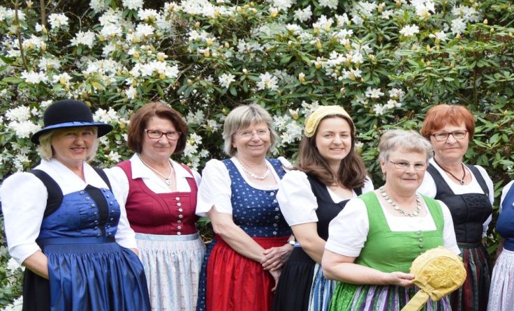 Teilnehmerinnen des Nähkurses in St. Marienkirchen (Foto: Nadja Doblhammer)