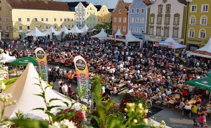 In Schärding kommen Genießer voll auf ihre Kosten. (Fotos: H. Berndorfer)
