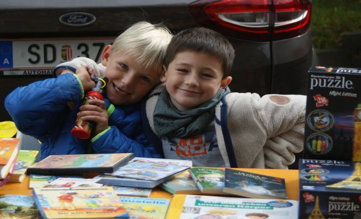 Beim Pramtalflohmarkt sind Kinder herzlich willkommen. (Foto: Pramtal Flohmarkt)