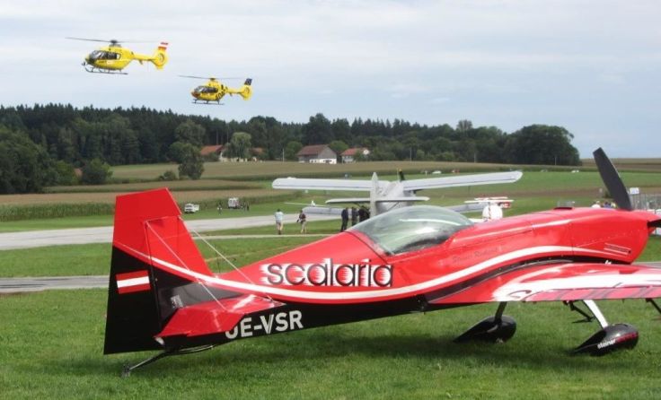 Am Flugplatz in Suben finden die Schärdinger Flugtage statt. (Foto: Flugunion)