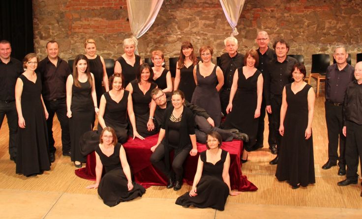 Der Juvenis Chor tritt in der Pfarrkirche in Zell an der Pram auf. (Foto: Juvenis Chor)