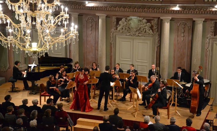 Im Schloss Zell an der Pram findet ein Neujahrskonzert statt. (Foto: Sandra Panhuber)