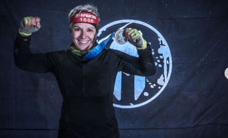 Karolina Böröczki nimmt an der Spartan-Race-Europameisterschaft teil. (Foto: Sportograf.com)