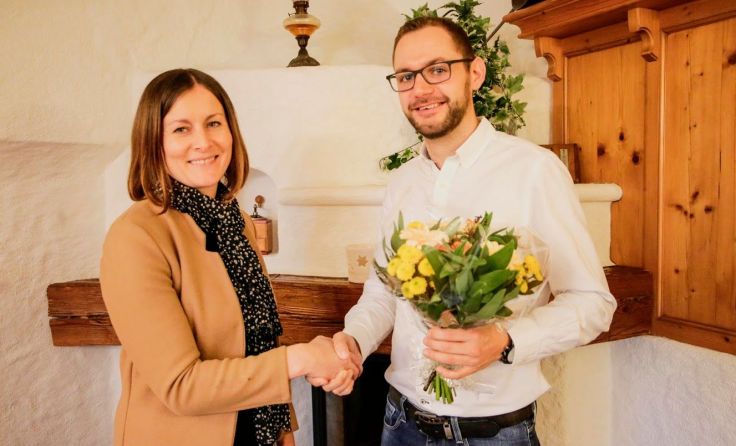 Maria Prechtl und Fabian Kleinpötzl (Foto: MMK Andorf)