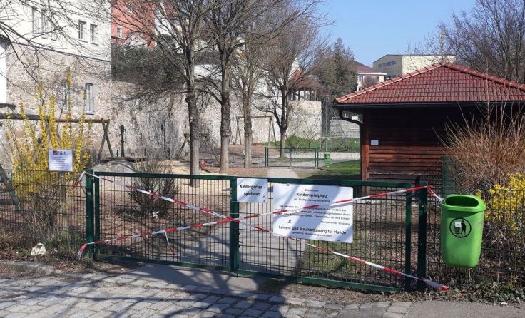 Die Schärdinger Spielplätze bleiben gesperrt. (Foto: Koidl)