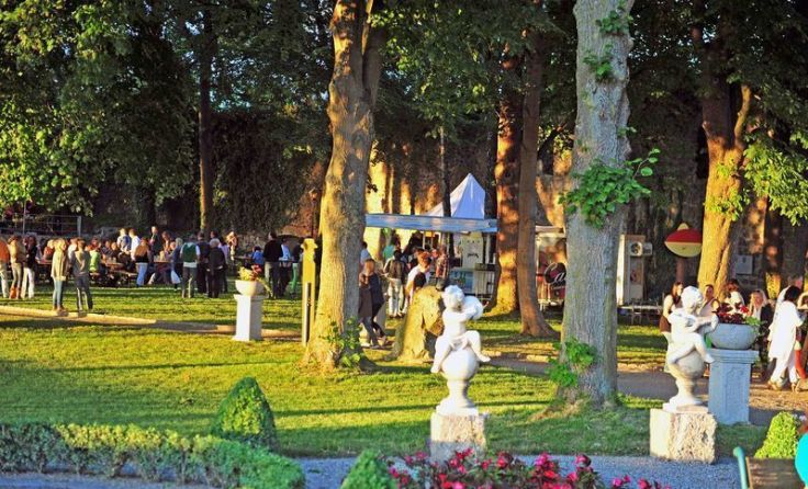 Schlosspark in Schärding. (Foto: H. Berndorfer)