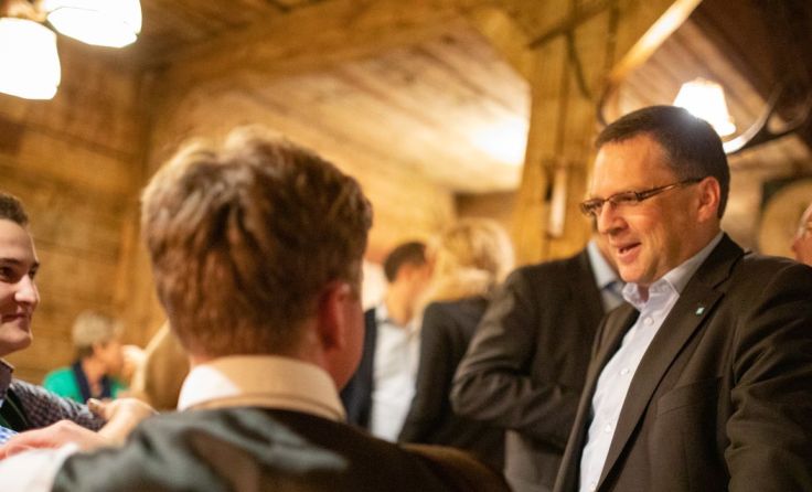 ÖVP-Klubobmann August Wöginger (r.)(Foto: Jakob Glaser)