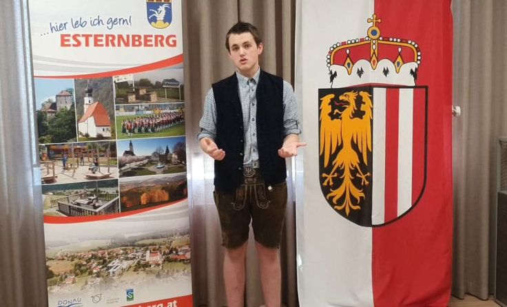 Markus Stadler darf sich über eine Goldmedaille freuen. (Foto: Landjugend OÖ)
