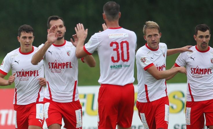 Ostermiething will auch gegen Bad Wimsbach jubeln. (Foto: Scharinger)