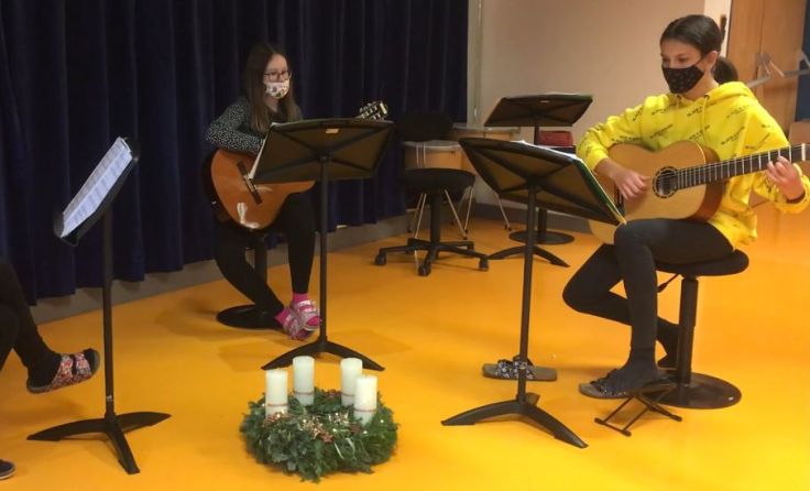 Schüler der Musikmittelschule Andorf (Foto: Ursula Carter)