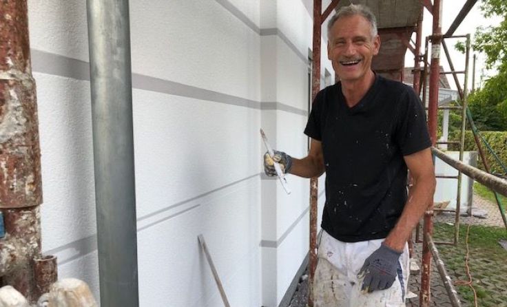 Helmut Witzeneder ist Maler mit Leib und Seele. (Foto: privat)