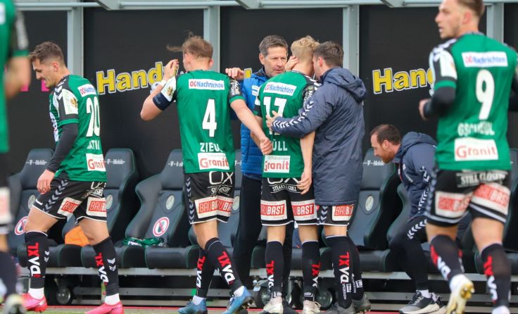 Die Rieder wollen auch gegen Altach jubeln. (Foto: Schröckelsberger)