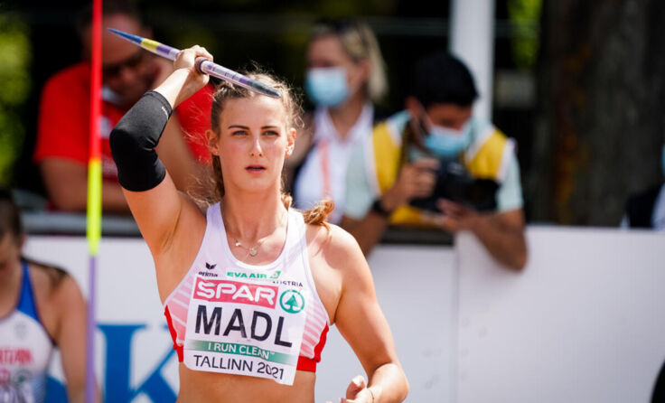 Patricia Madl von der Sportunion IGLA long life. (Foto: Coen Schilderman)