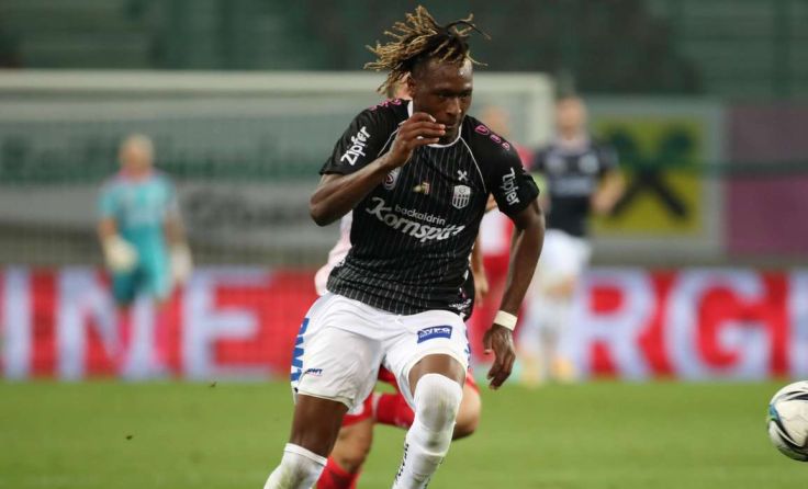 Mamoudou Karamoko erzielte einen Doppelpack. (Foto: gepa)