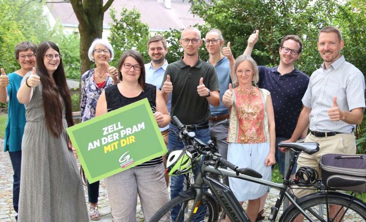 Das Team der Grünen aus Zell an der Pram (Foto: Grüne)