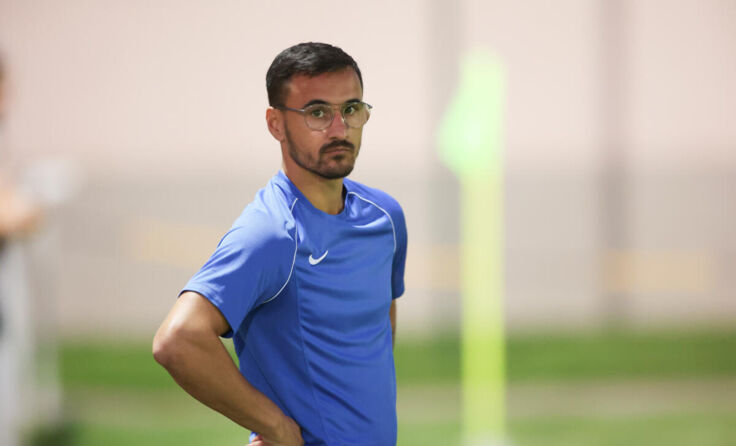 Marcel Taboga, Trainer der SPG Braunau/Ranshofen (Foto: Scharinger)