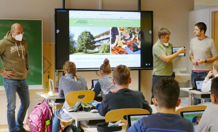 Die Bilger Breustedt Mittelschule startet eine Digitaloffensive. (Foto: BBMS)