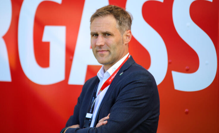 Rainer Wöllinger, Geschäftsführer der SV Ried (Foto: (c) 2021 Reinhard Schröckelsberger)