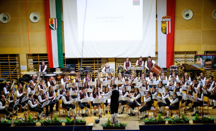 Die Marktmusikkapelle Andorf lädt zum Frühjahrskonzert. (Foto: Reinhard Loher, netpixel.at)
