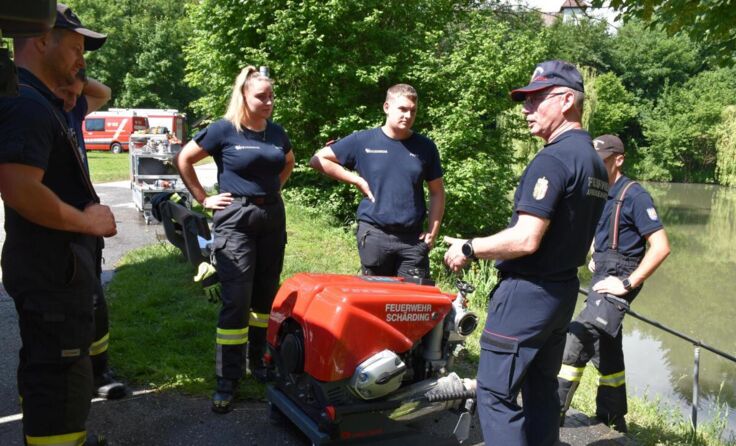 54 Feuerwehrmänner aus dem Bezirk nahmen am Maschinisten-Lehrgang teil. (Foto: BFKDO Schärding)