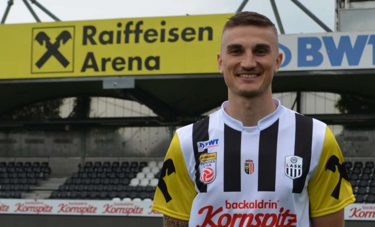 Ziereis kickt in Zukunft für den LASK. (Foto: LASK)